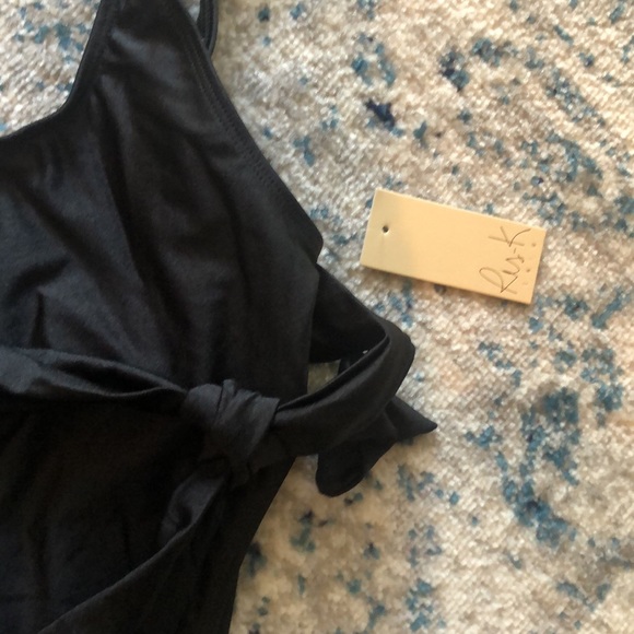 NWT Black One Piece Swimsuit - Picture 7 of 8